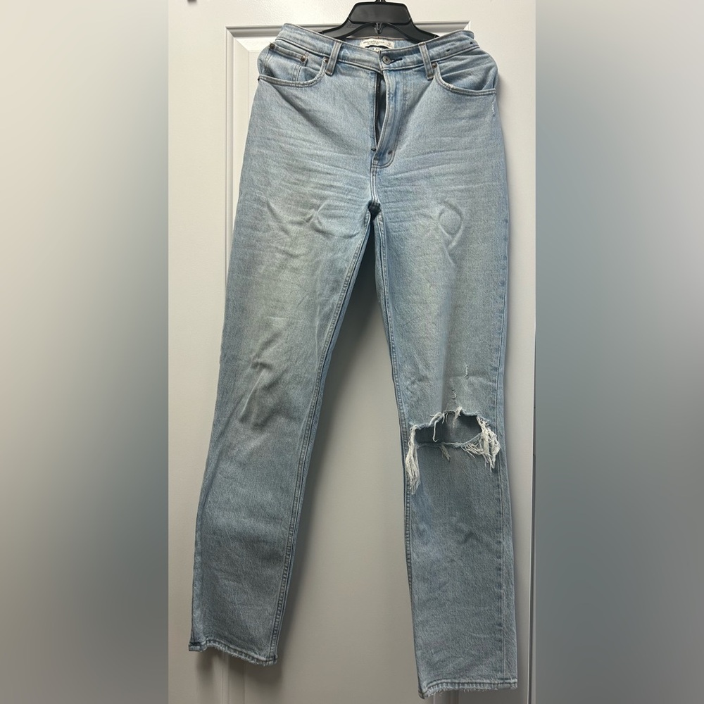 Curve Love Abercrombie & Fitch 90’s Straight Ultra High Rise Jeans